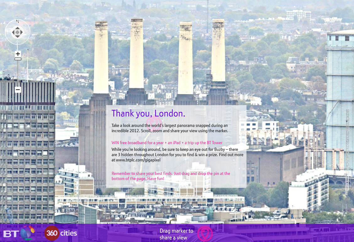 London 320-gigapixel Panorama Foto