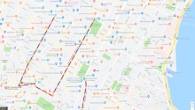 Google Maps zeigt Gaypride-Routen in Regenbogenfarben