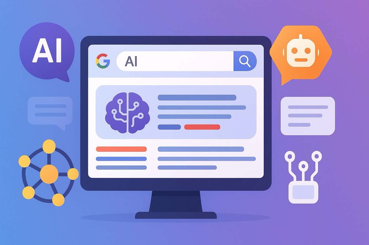 Wie erscheint meine Website in den Google AI Suchergebnissen?