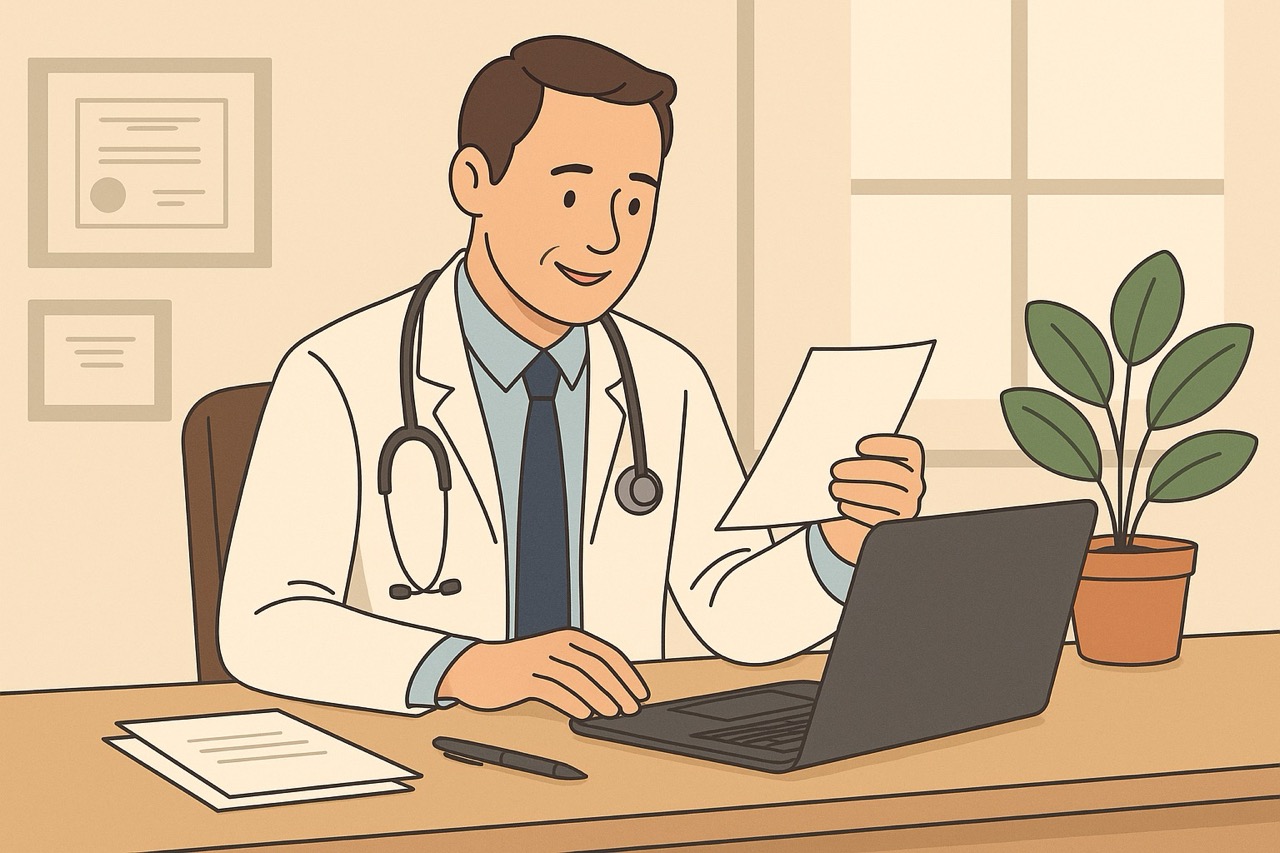 Praxisübernahme: Schreiben an Patienten formulieren